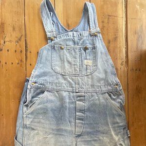 Vintage Sears Tradewear Denim Overalls Size 40x32